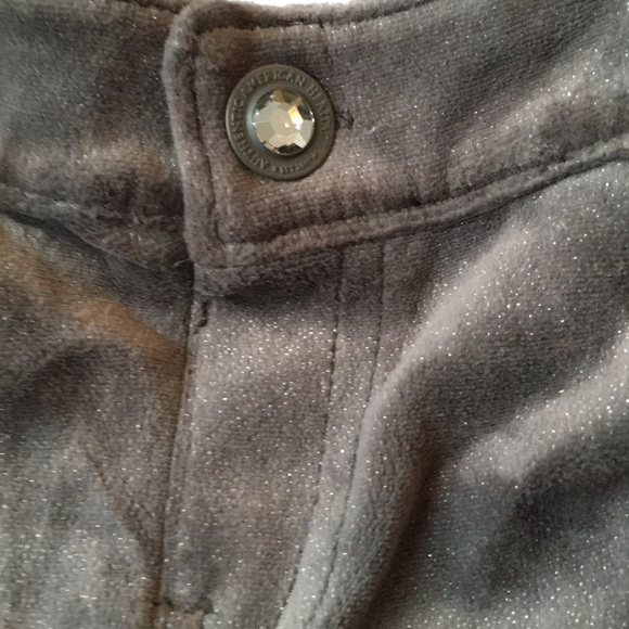 Gray with metallic specks pants - Picture 2 of 5